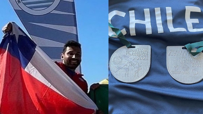 Robinson Méndez viajó por tierra a Uruguay y sumó dos medallas en Sudamericano de Paracanotaje