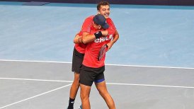 Barrios y Tabilo ganaron en dobles y Chile se despidió de la ATP Cup con triunfo sobre Noruega