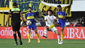 Colo Colo sucumbió contra la intensidad de Boca Juniors en La Plata