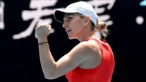 Simona Halep cumplió en su estreno en el Abierto de Australia