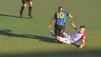 Brayan Palmezano sufrió una rotura de ligamento cruzado en el duelo de ida en la Promoción