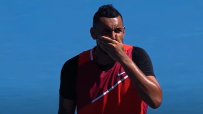 La aplaudida reacción de Nick Kyrgios tras darle un pelotazo a un niño en Australia