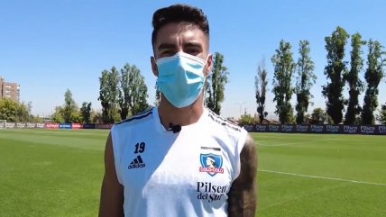 Juan Martín Lucero: Hay que seguir dejando a Colo Colo en lo más alto