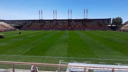 Así está la cancha del Estadio Zorros del Desierto a un día del duelo de Chile con Argentina