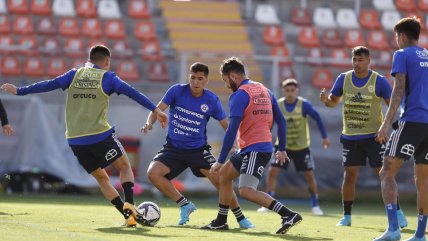 La última práctica de La Roja en Calama de cara al duelo con Argentina en las Clasificatorias