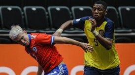 La Roja sumó una nueva derrota en la Copa América de Futsal a manos de Ecuador