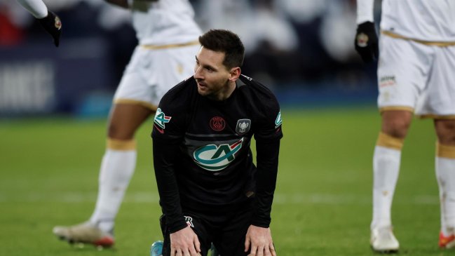 PSG con Messi y Mbappé fue eliminado por Niza en los octavos de la Copa de Francia