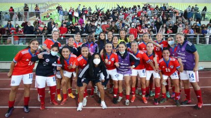 La selección chilena femenina sub 20 derrotó a Costa Rica en Valparaíso