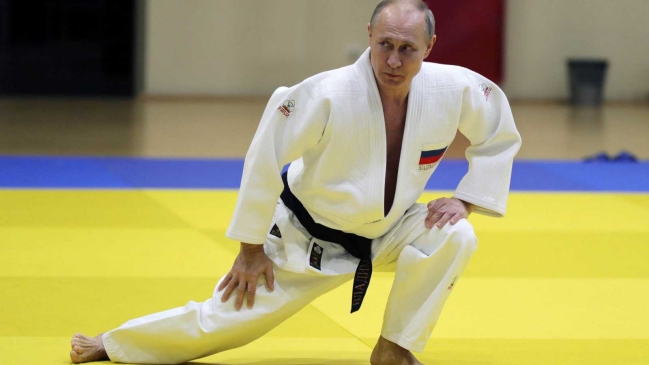 Putin fue suspendido como presidente honorario de la Federación internacional de Judo