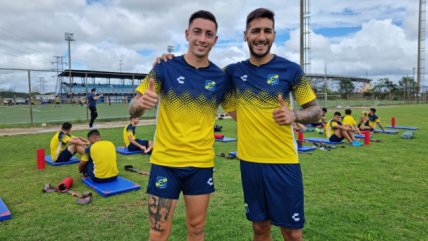 Everton completó su primer entrenamiento en Venezuela pensando en la Libertadores