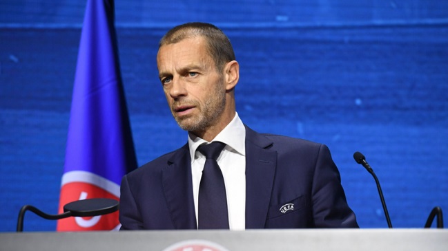 Presidente de la UEFA: "Un jugador salió de Ucrania y vino a mi casa"