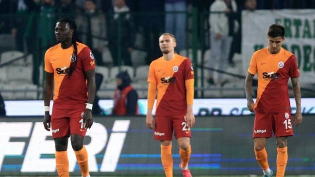 Erick Pulgar fue titular en tropiezo de Galatasaray ante Konyaspor en Turquía