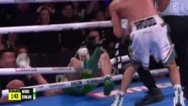 Boxeo: Leigh Wood noqueó a Michael Conlan y lo mandó fuera del ring