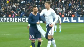Lionel Messi intercambió camiseta con jugador ucraniano en medio de las pifias