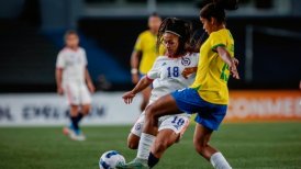 La Roja sub 17 femenina sufrió contundente caída ante Brasil en el cuadrangular final del Sudamericano