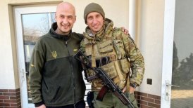 Andrei Medvedev se unió a Stakhovsky en el ejército ucraniano