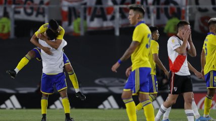 Boca Juniors sonrío en su visita al River Plate de Paulo Díaz en el Monumental de Buenos Aires