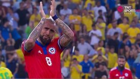 Las emotivas lágrimas de Arturo Vidal tras la derrota de Chile en Río de Jainero