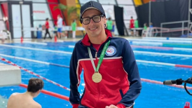 Alberto Abarza alcanzó el primer lugar en el Para Swimming World Series de Berlín