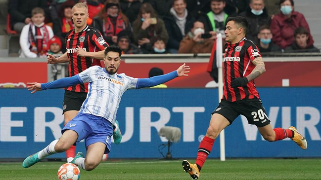 Charles Aránguiz fue titular en la segunda victoria consecutiva de Bayer Leverkusen por Bundesliga