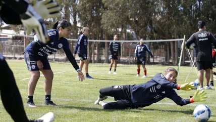 La Roja Femenina sub 20 entrenó con miras a su cruce con Perú