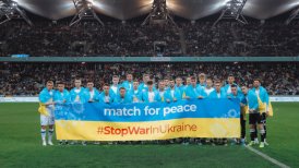 Dinamo Kiev inició con un triunfo su gira para ayudar a víctimas de la guerra en Ucrania