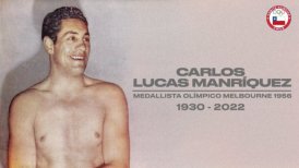 Falleció Carlos Lucas, medallista olímpico chileno en Melbourne 1956