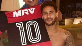 Neymar reconoció que festejó el título logrado por Flamengo ante River Plate en la Libertadores 2019