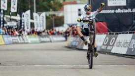 Martín Vidaurre alcanzó nuevo triunfo en la Copa del Mundo sub 23 de mountain bike