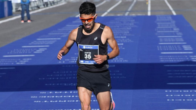 Daniel Cortés se convirtió en el primer chileno en ganar el Maratón de Santiago en 14 años