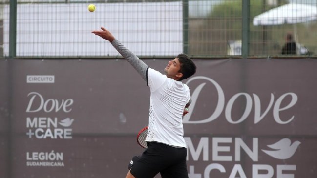 Tomás Barrios avanzó con paso firme a los cuartos de final del Challenger de Coquimbo