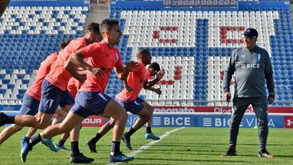 "La Franja": La UC trabaja con todo de cara al crucial duelo con Unión La Calera