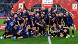 Prensa italiana destacó ingresos de Vidal y Sánchez en la conquista de la Copa Italia