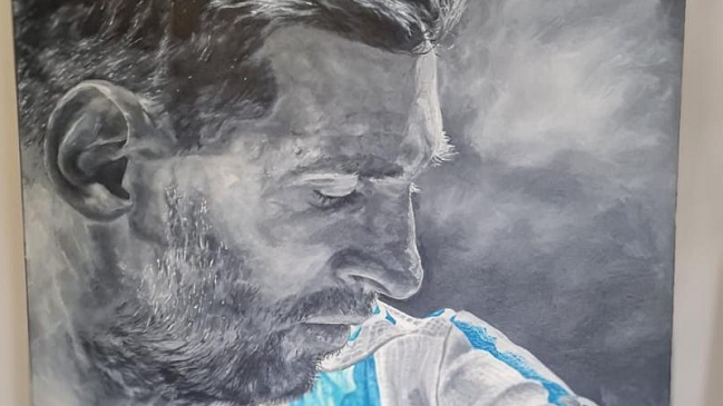 Artista que pintó cuadro viral de Messi fue invitada a Qatar