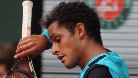 Peruano Juan Pablo Varillas sufró digna caída en la primera ronda de Roland Garros