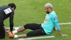 Tite se refirió a lesión de Neymar durante una práctica en Seúl