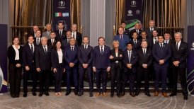 Pablo Milad participó en reunión de la alianza entre Conmebol y UEFA en la previa de la Finalissima