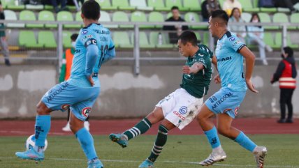 Paolo Guajardo firmó su doblete y aseguró el triunfo de Santiago Wanderers sobre Iquique