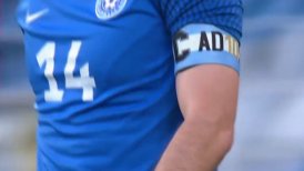 Capitán de Estonia portó jineta con un homenaje a Diego Maradona en amistoso con Argentina