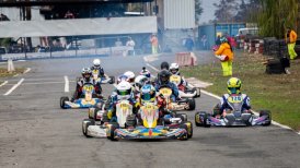 Sebastián Esteva ganó la quinta fecha y dejó al rojo el Campeonato Nacional de Karting