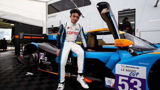 Nicolás Pino fue invitado a correr el "Road to Le Mans"