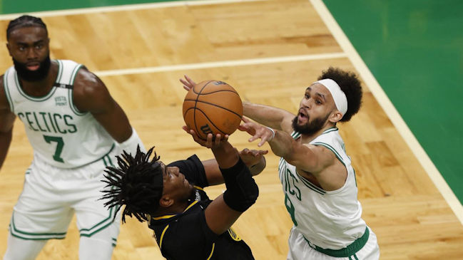 Boston Celtics y Golden State Warriors chocan en el cuarto partido de las Finales de la NBA