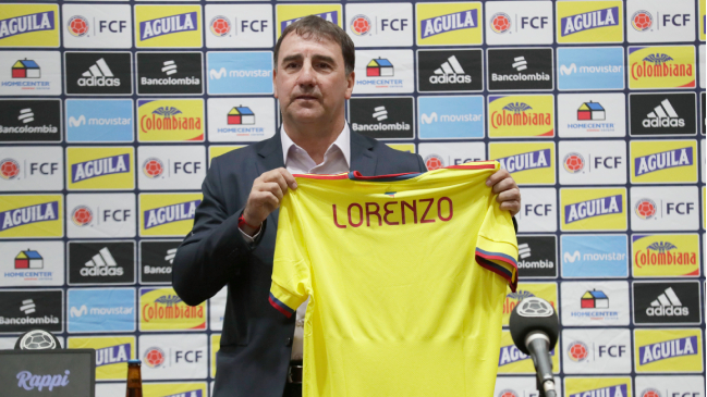 El argentino Néstor Lorenzo fue presentado como nuevo técnico de la selección de Colombia
