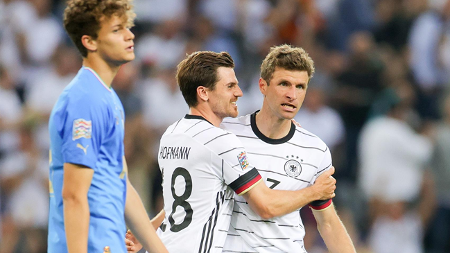 Alemania cosechó una histórica victoria tras golear a Italia por la Nations League
