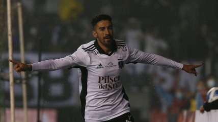 Juan Martín Lucero apareció sin marca y anotó para Colo Colo ante Temuco
