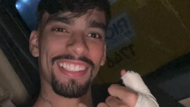 Lucas Paquetá se cortó un dedo encumbrando un volantín en sus vacaciones