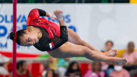 Franchesca Santi ganó oro para Chile en la gimnasia artística de los Juegos Bolivarianos
