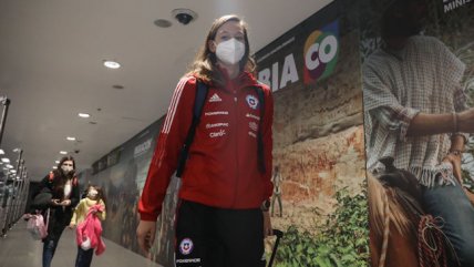 La Roja Femenina arribó a Colombia con miras a su participación en la Copa América