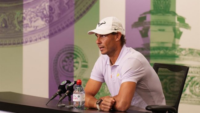 Rafael Nadal por su retiro en Wimbledon: "No queda más que mirar adelante"
