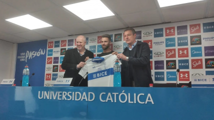 "La Franja": Universidad Católica presentó a Gary Kagelmacher